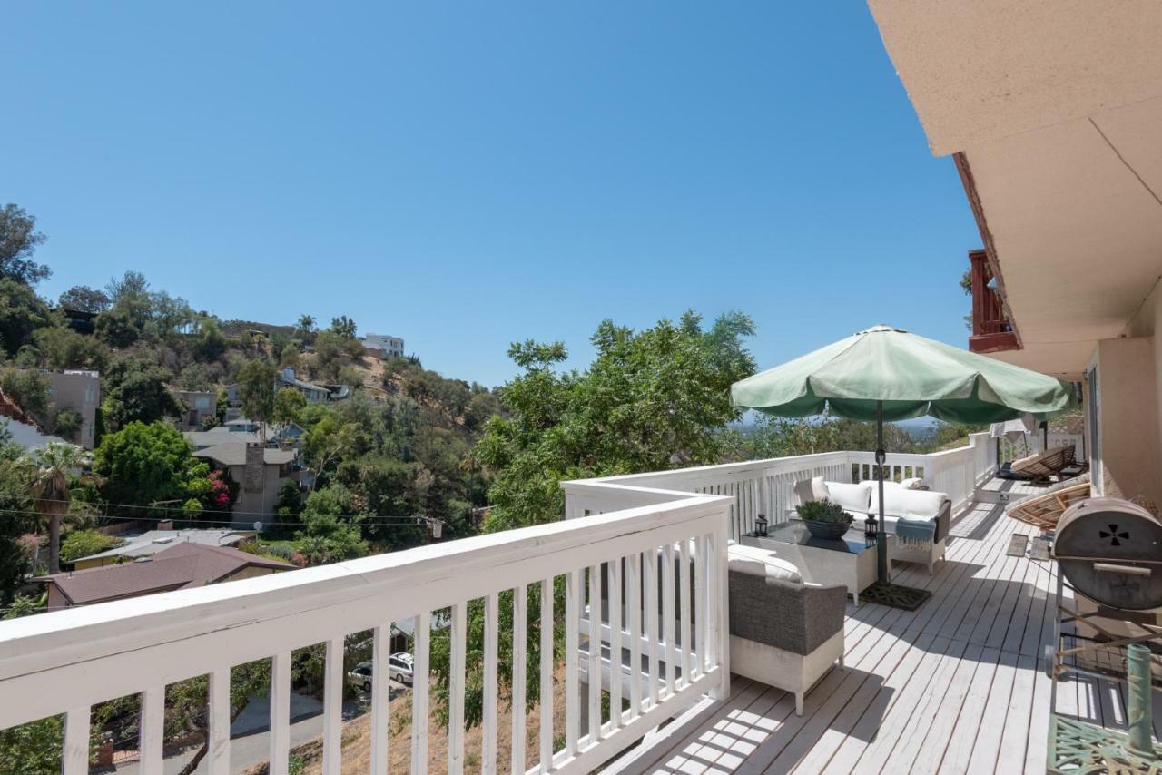 Modern Guest House Nestled In The Hollywood Hills With Huge Deck And Wow Views! Los Angeles Exterior foto